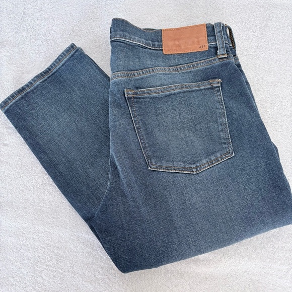 J. Crew Other - J. Crew 484 Slim Men's Straight Indigo Kurabo Japanese Cotton Jeans Sz 34x33
